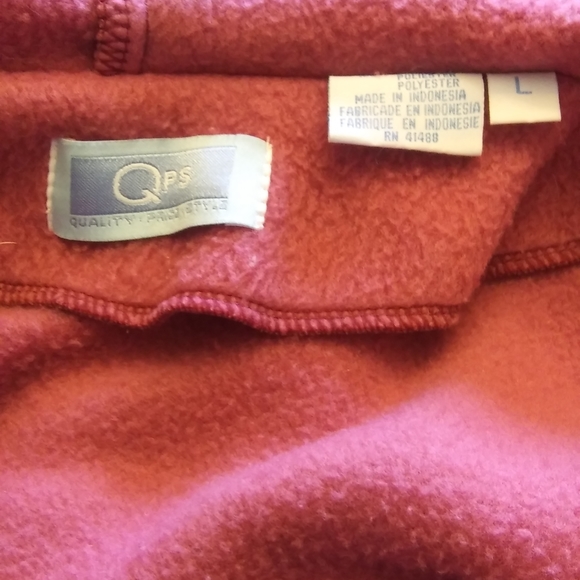 Large Long Fuzzy Mauve Jacket - Picture 5 of 6